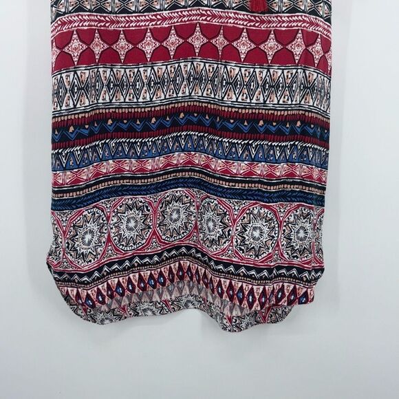 NWT beachlunchlounge Rayon Ruby Summer Tribal Bohemian Tassel Dress Size S - Picture 4 of 12
